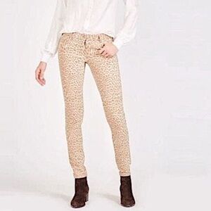 J. McLAUGHLIN Lexi Animal Print Jeans Size 6 in Leopard Print